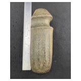 Heavily Fluted Grooved Axe Indian Artifact Arrowhe