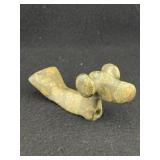 Popeyed Birdstone Indian Artifact Arrowhead