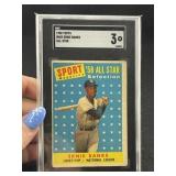 1958 Topps Ernie Banks Baseball Card