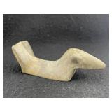 Undrilled Birdstone Indian Artifact Arrowhead