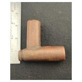 Red Stone Pipe Indian Artifact Arrowhead