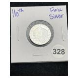 1/10th Fine Silver Coin