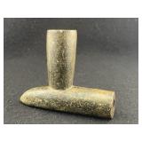 Stone Pipe Indian Artifact Arrowhead