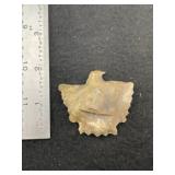 Bird Effigy Indian Artifact Arrowhead