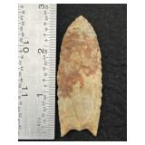 Folsom Indian Artifact Arrowhead