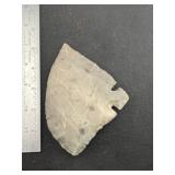 Chipped Cornertang Indian Artifact Arrowhead