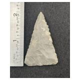 Triangle Indian Artifact Arrowhead