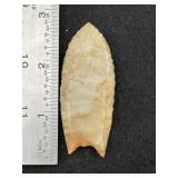 Folsom Indian Artifact Arrowhead