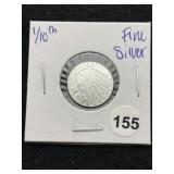 1/10th Fine Silver Coin