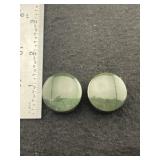 Pre-Columbian Jade Ear Spools