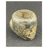Face Effigy Stone Pipe Indian Artifact Arrowhead