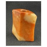 Quartz Bannerstone Indian Artifact Arrowhead