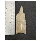 Paleo Drill light brown Edwards Plateau Chert  fro