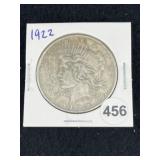 1922 Peace Silver Dollar Coin