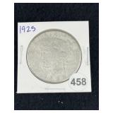 1925 Peace Silver Dollar Coin