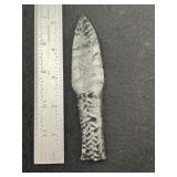 Obsidian Dagger Indian Artifact Arrowhead