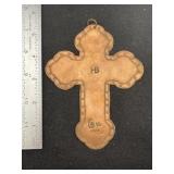 Hudson Bay Cross Pendant Indian Artifact Arrowhead