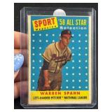 Warren Spahn Baseball Card