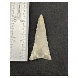 Triangle Indian Artifact Arrowhead