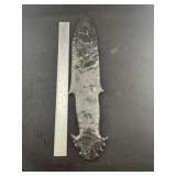 Large Obsidian Dagger Indian Artifact Arrowhead