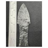 Obsidian Dagger Indian Artifact Arrowhead