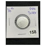 1/10th Fine Silver Coin