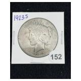 1923 S Peace Silver Dollar Coin