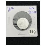 1/10th Fine Silver Coin