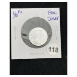 1/10th Fine Silver Coin