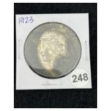 1923 Peace Silver Dollar Coin