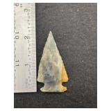 Side Notch Indian Artifact Arrowhead