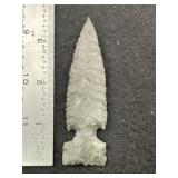 Side Notch Indian Artifact Arrowhead