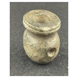 Stone Pipe Indian Artifact Arrowhead