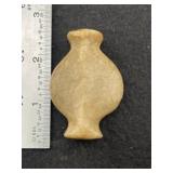 Bannerstone Effigy Pendant Indian Artifact Arrowhe