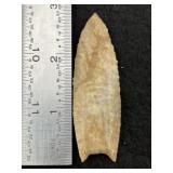 Folsom Indian Artifact Arrowhead