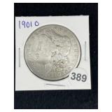 1901 O Morgan Silver Dollar Coin