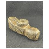 Bird Effigy Stone Pipe Indian Artifact Arrowhead
