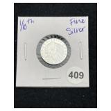 1/10th Fine Silver Coin