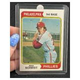 1974 Topps Mike Schmidt Baseball Card