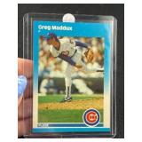 Fleer Greg Maddux Baseball Card