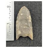 Folsom Indian Artifact Arrowhead