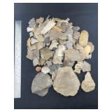 Large Group of Arrowheads etc Indian Artifact Arro