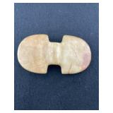 Quartz Bannerstone Indian Artifact Arrowhead