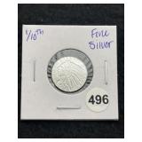 1/10th Fine Silver Coin
