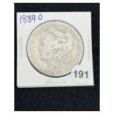 1889 O Morgan Silver Dollar Coin