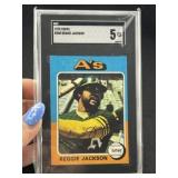 1975 Topps Reggie Jackson Baseball Card