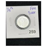 1/10th Fine Silver Coin