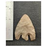 Calf Creek Indian Artifact Arrowhead