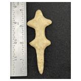 Lizard Effigy Indian Artifact Arrowhead