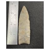 Clovis Indian Artifact Arrowhead
